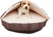 Wholesale - 30" Dark Coffee Pet Cave, Pet Bed C/P 1, UPC: NO UPC